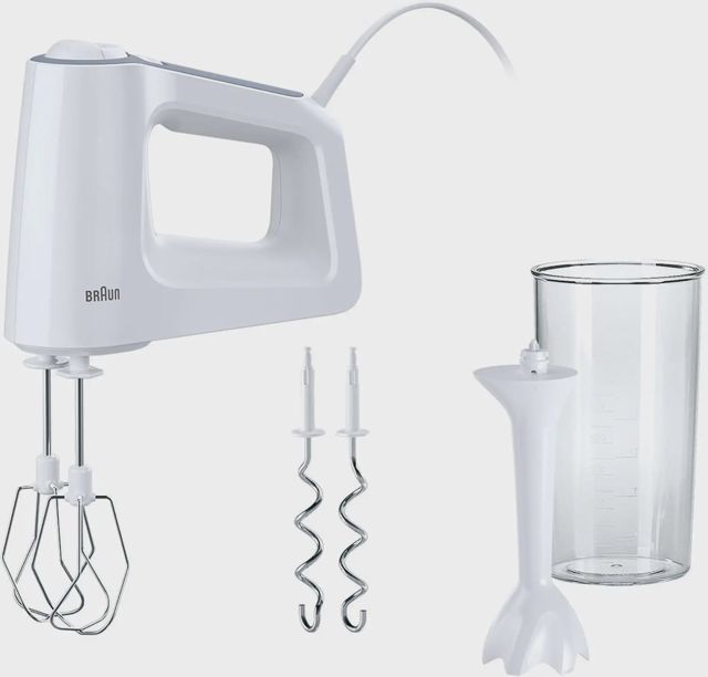 Braun HM3105WH Batteur Tritan Blanc 550 W