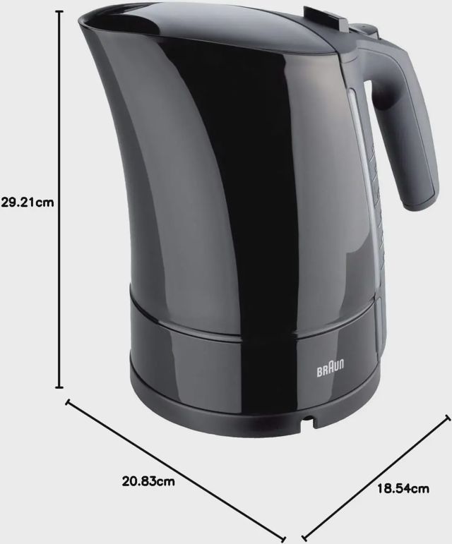 Braun WK300 Multiquick 3 Black Bouilloire Electrique