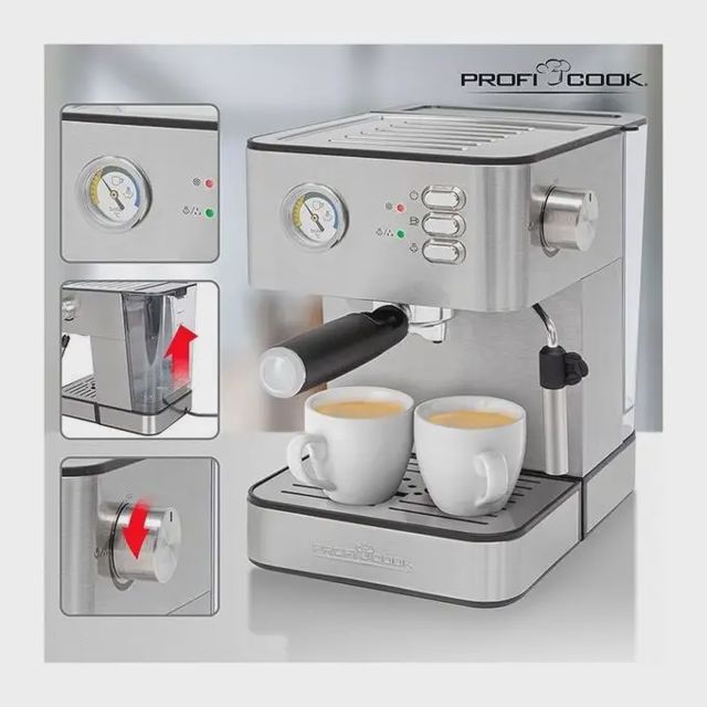 ProfiCook Machine Expresso 20 Bars PCES1209
