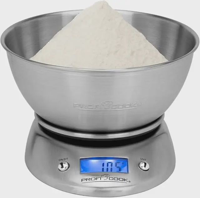 ProfiCook Balance de Cuisine PC-KW 1040 avec Bol Inox