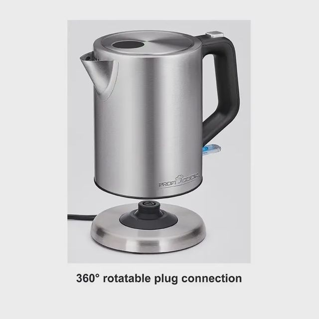 Bouilloire électrique proficook inox1l