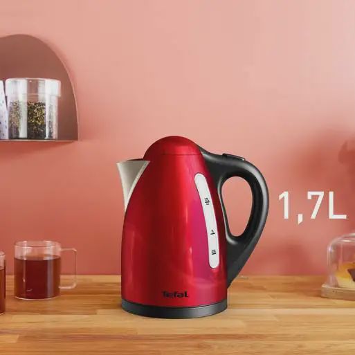 Bouilloire électrique Tefal 1.7l rouge