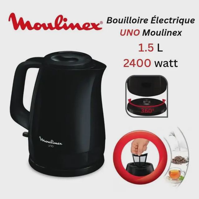 Moulinex Bouilloire UNO 1,5 L BY150810 2400 W