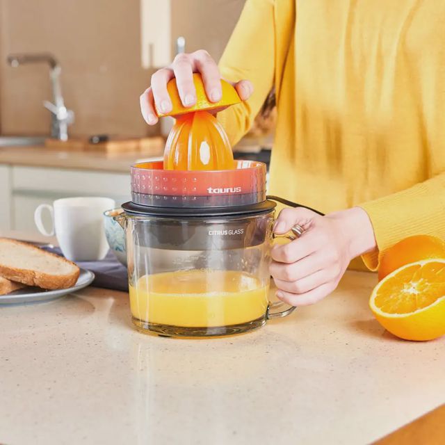Presse agrumes taurus citron glass
