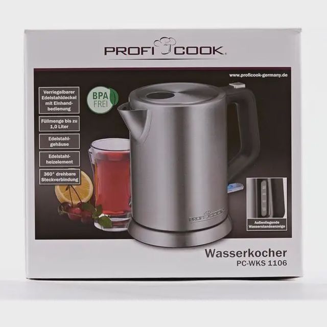 ProfiCook Bouilloire Inox 1 L 2200 W