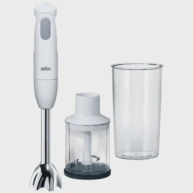 mixeur a bras braun + mini hachoir 450 W MQ120 - MQ120