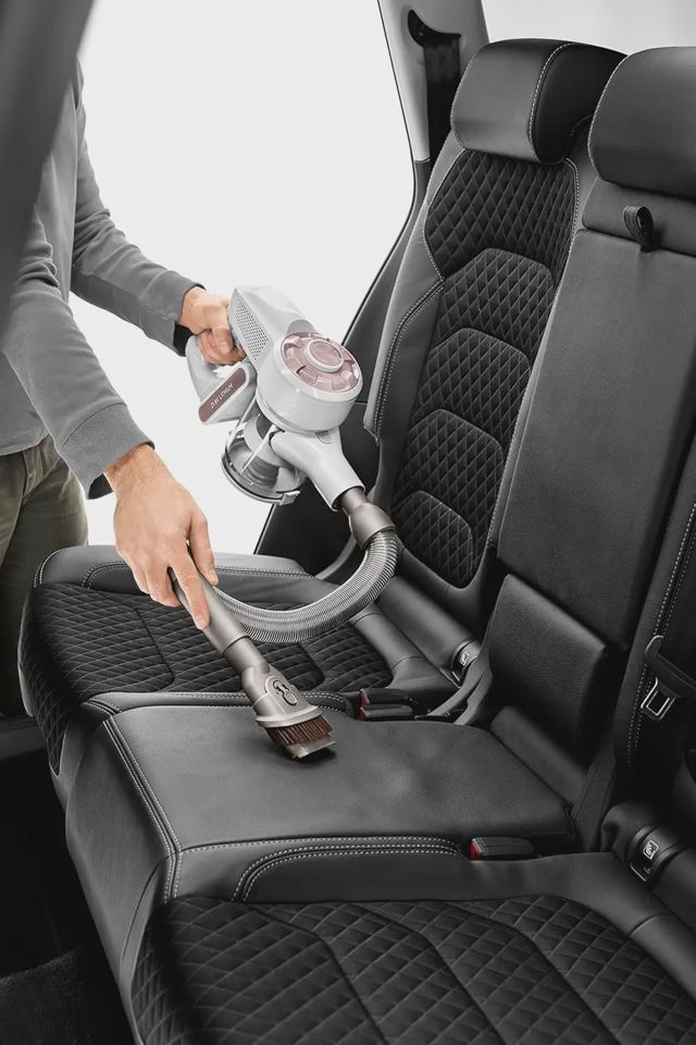 DeLonghi Balai Sans Fil XLM417.WRG Blanc-Rose