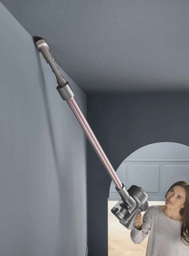 Aspirateur Balai De'Longhi XLM510.GRG Rose et Noir 500W