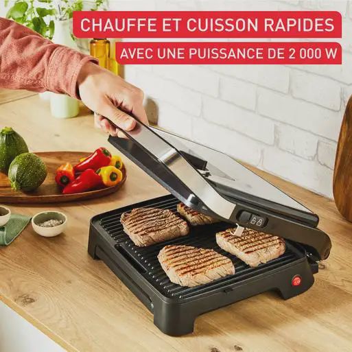 Grille viande et panineuse Tefal