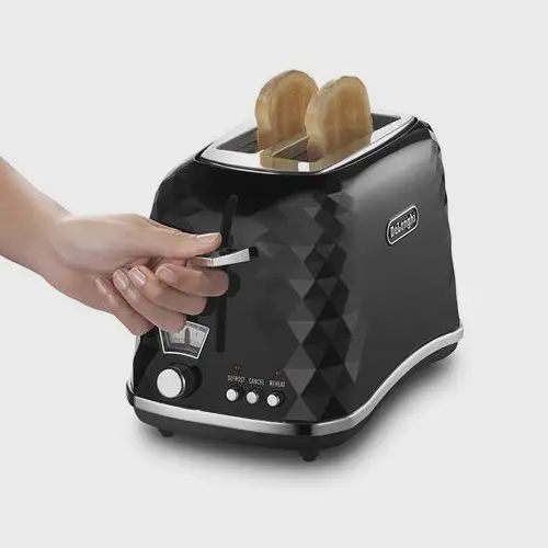 Delonghi grill pain brillante noir CTJ2103.BK