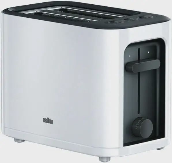 Braun Toaster2 HT3000WH 1000watts