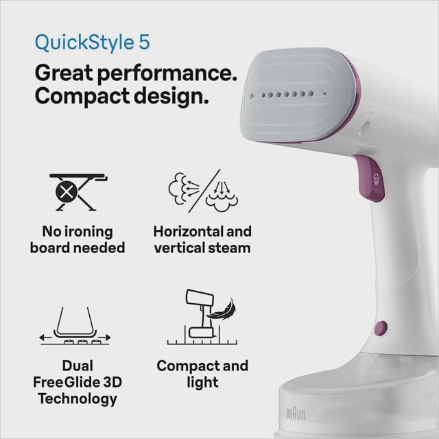 Braun QuickStyle 5 GS5011PU | Technologie FreeGlide 3D