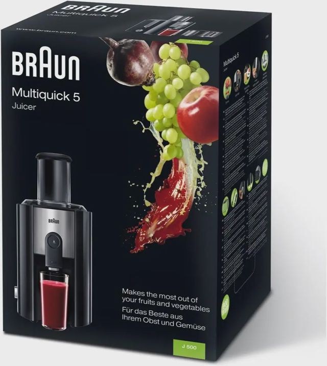 CENTRIFUGEUSE BRAUN IDENTITY COLLECTION NOIR J500JC - J500JC