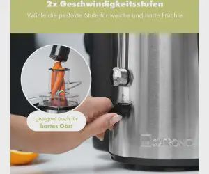 Centrifugeuse clatronic 1000w