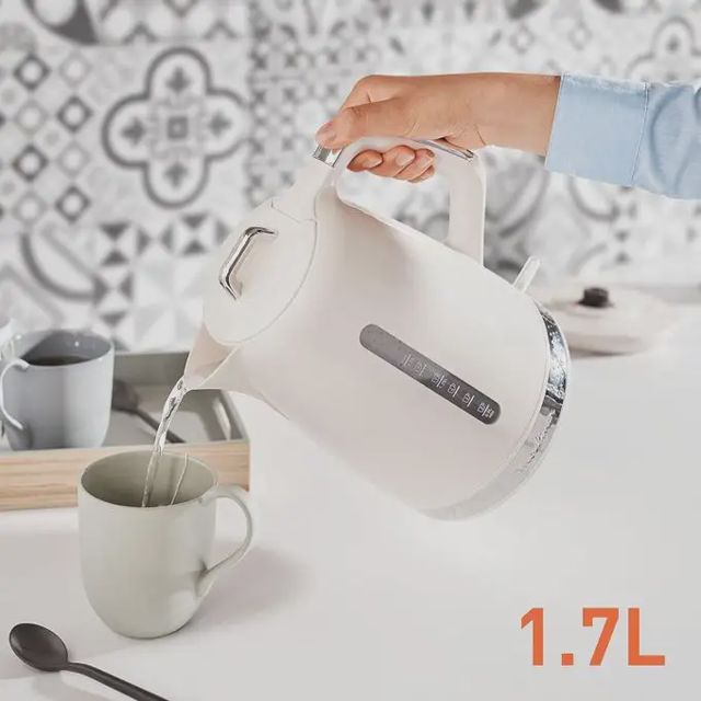 Moulinex Bouilloire Soleil 1,7 L 2400 W Ivoire BY320A10