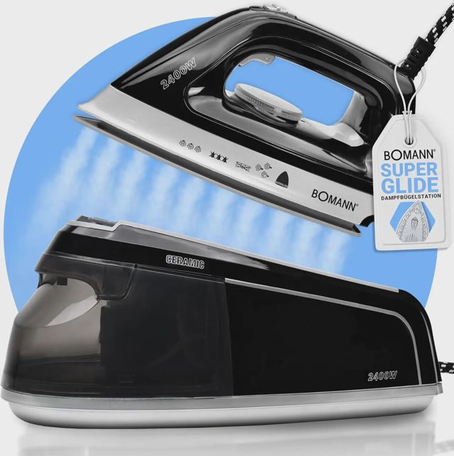 Bomann Centrale vapeur DBS6034CB Noir