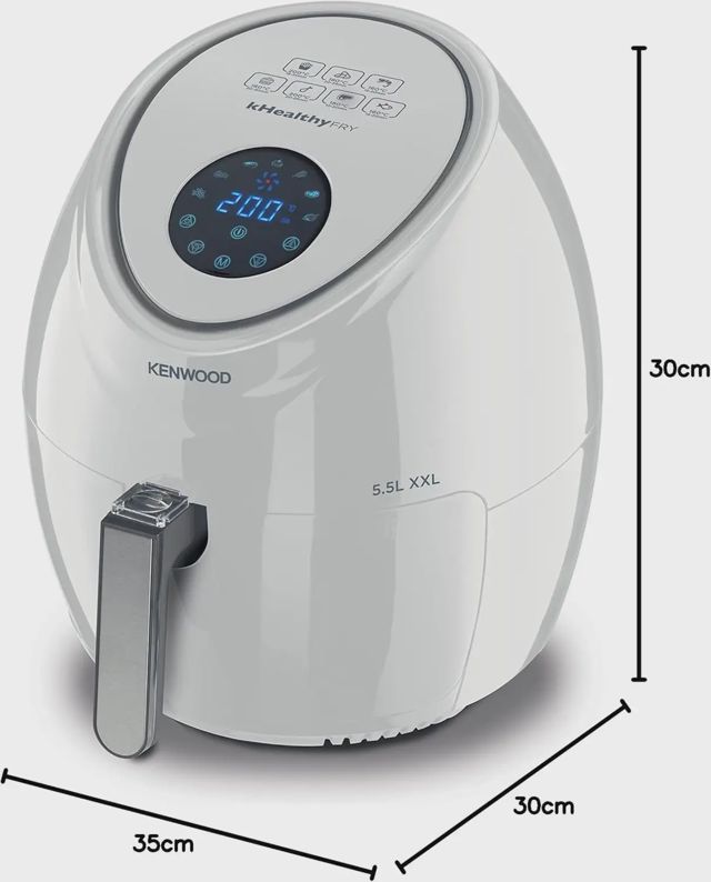 Kenwood Air Fryer Digital XXL 5.5L 2.4KG 1800W HFP50.000WH