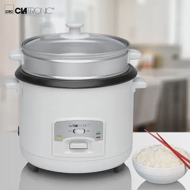 Clatronic Cuiseur À Riz Et Cuit-Vapeur Rk 3566