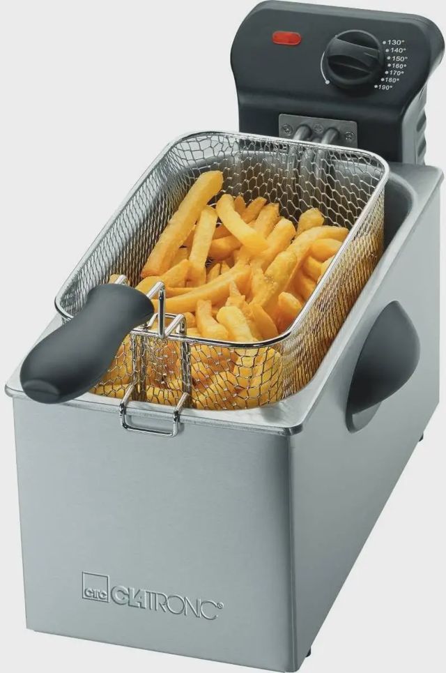 Clatronic FR 3587 Stainless steel deep fryer 3 liter inox