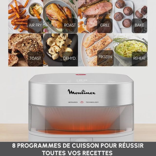 Moulinex Easy Fry Infrared 7L. Air fryer.EZ831GF0