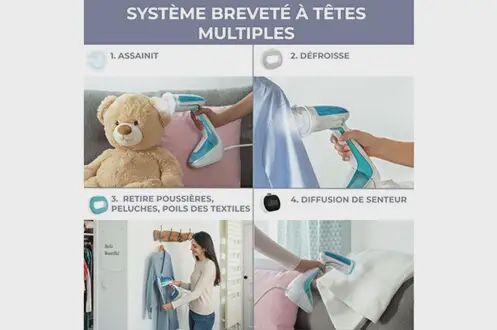Defroisseur à main calor pure tex