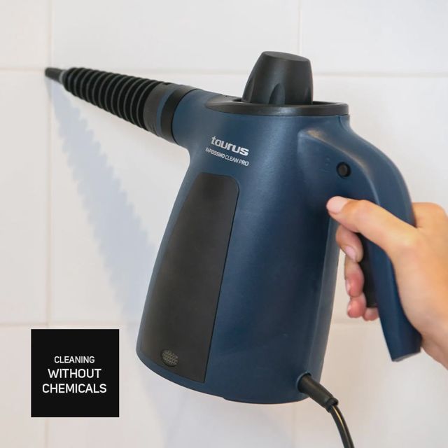 TAURUS Rapidissimo Clean Pro Nettoyeur Vapeur Bleu 1050 W