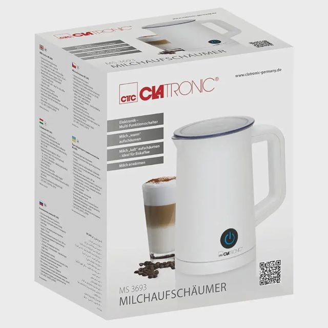 Mousseur a l'ait clatronic