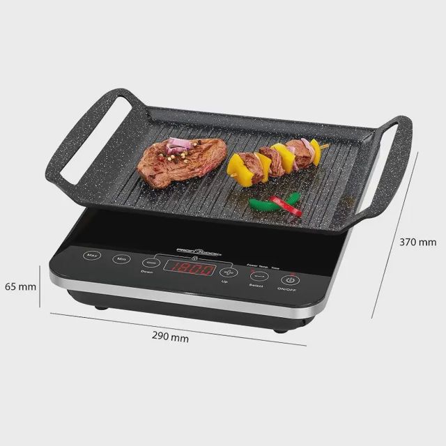 Poficook grille Plaque induction 2w1 ProfiCook PC-ITG 1130