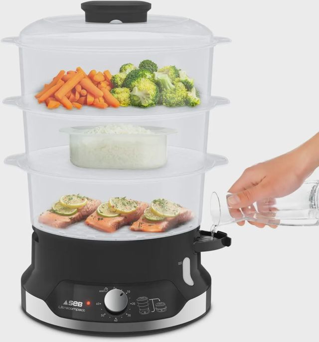 Seb Cuiseur vapeur 9 L.800 W VC204800