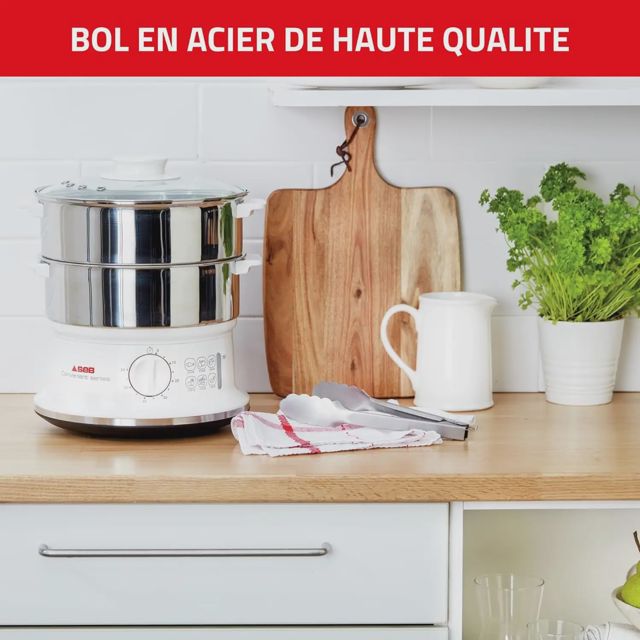 Seb Cuiseur Vapeur Capacité bol 6 L VC145100