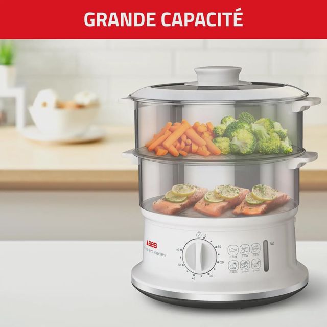 Seb Cuiseur Vapeur Capacité bol 6 L VC145100