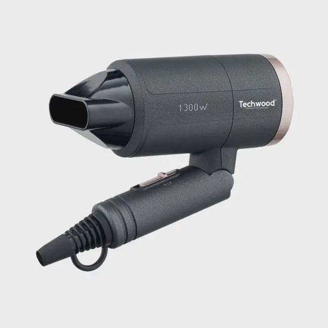 Techwood Sèche Cheveux Pliable Voyage 1300 W TSC-1296