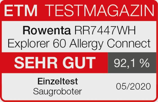 Rowenta Aspirateur X-plorer Serie 60 Allergy Connect RR7447