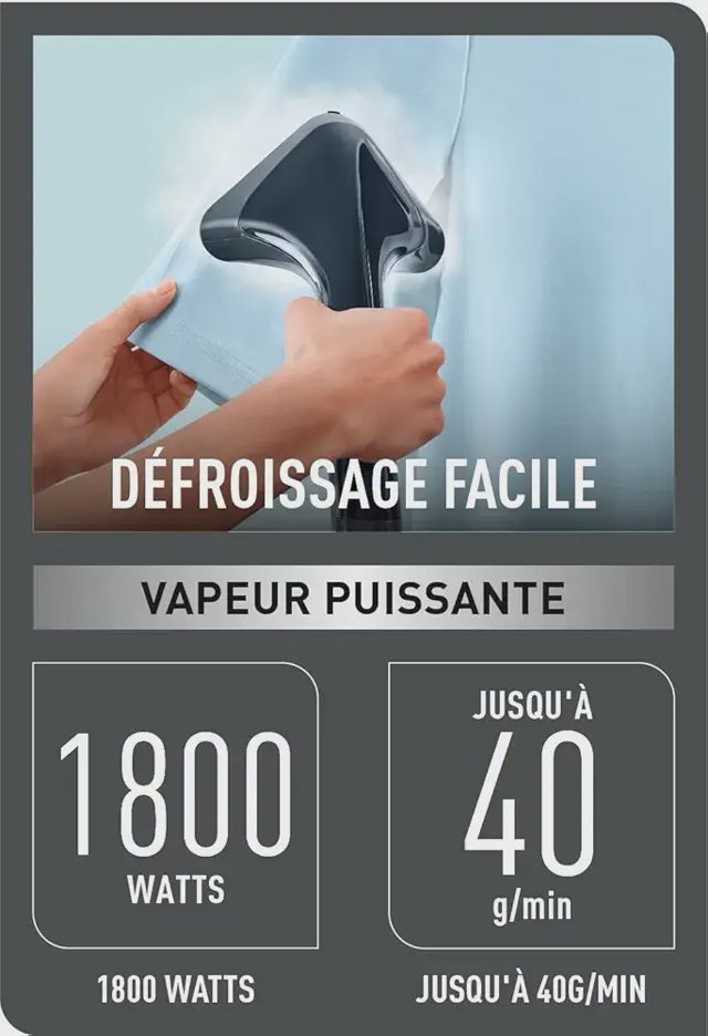 Defroisseur virtical Calor 1800w