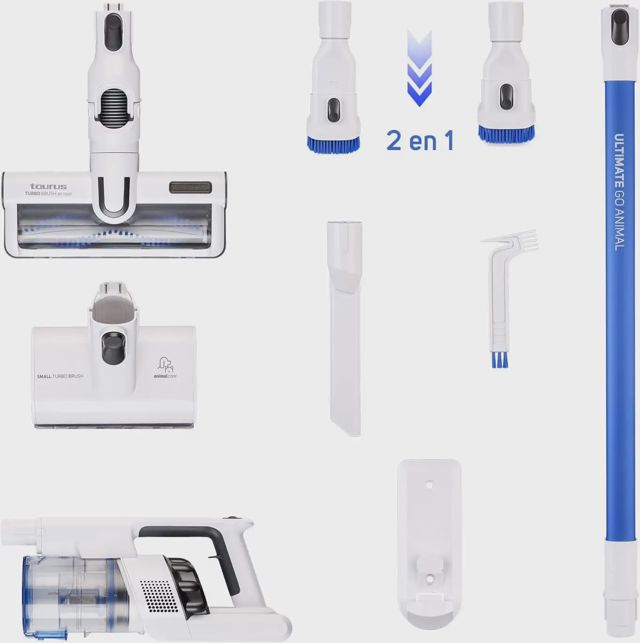 Taurus Aspirateur balai sans fil 3 en 1 Ultimate Go Animal