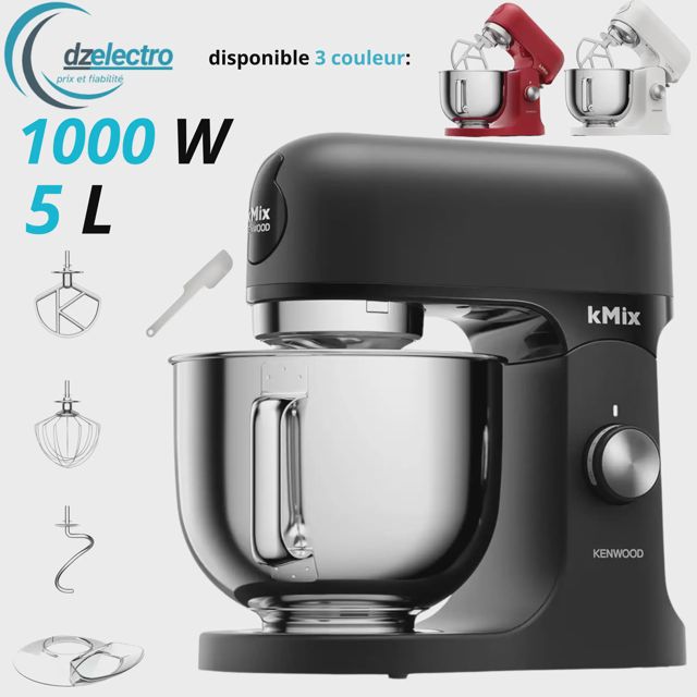 Kenwood pétrin KMIX KMX751ABK 1000W