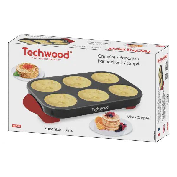 Mini crêpes - Pancakes techwood tcp65