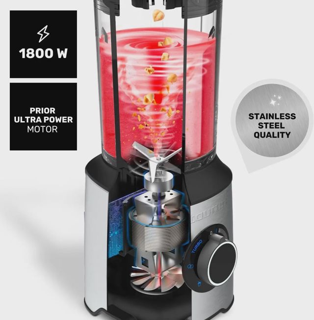Taurus blender 1 800 W 20 vitesses Turbo