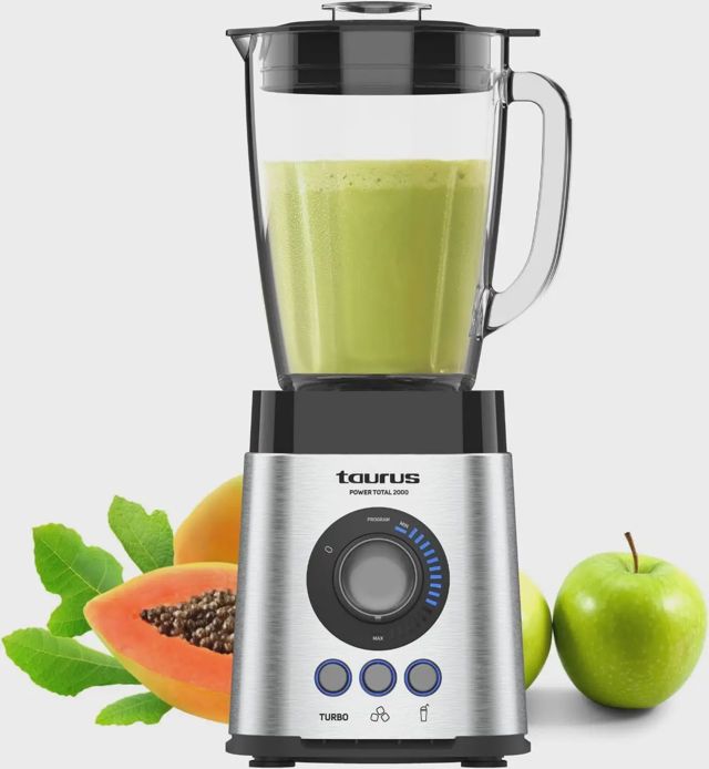 Taurus blender 2000 2 vitesses TURBO 2.2 L 6 lames