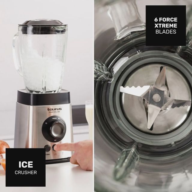 Taurus blender 2000 2 vitesses TURBO 2.2 L 6 lames