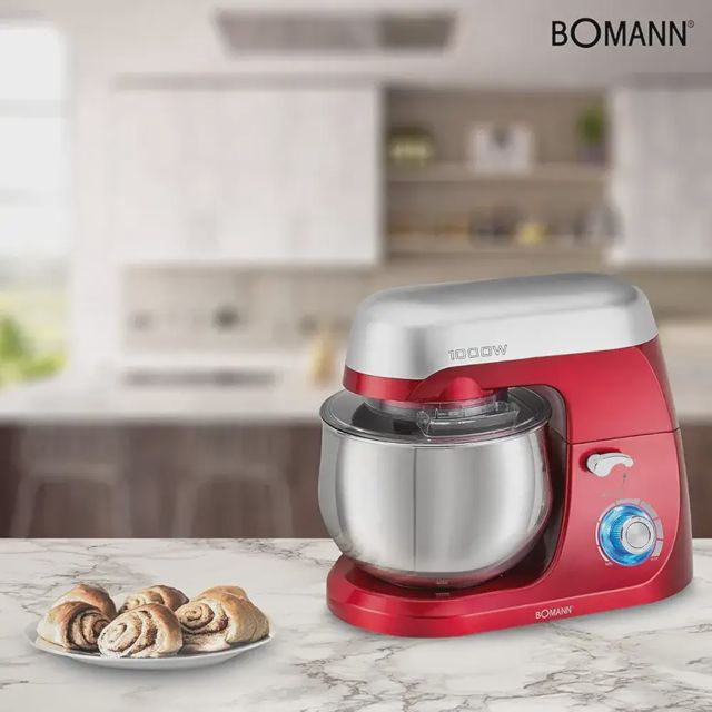 Bomann km 6009 cb pétrin multifonction 1000w 5 L