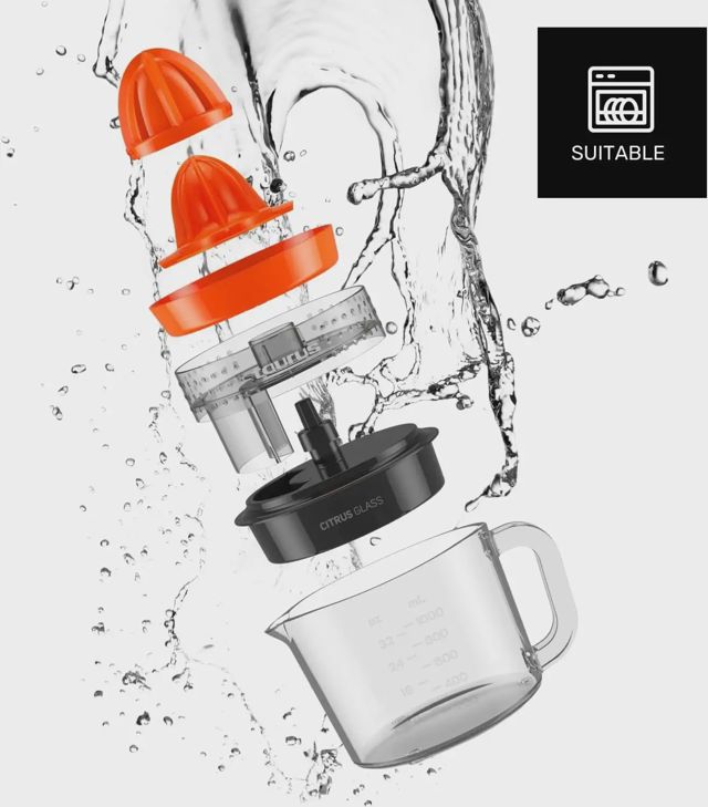 Taurus Presse Agrumes Citrus Glass bol en verre 30W