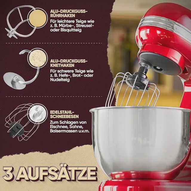 Proficook petrin multifonction 5L 1200W PC KM 1197