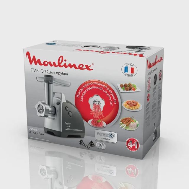 Moulinex Hachoir à Viande HV8 ME686832