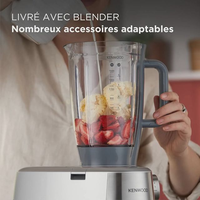 Kenwood Robot Pâtissier WKHC29.Q0SI 1000 W 4,3 L