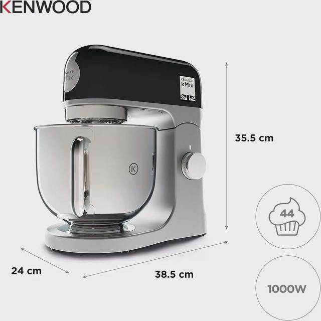 Kenwood petrin 1000w5 L KMX 750 BK