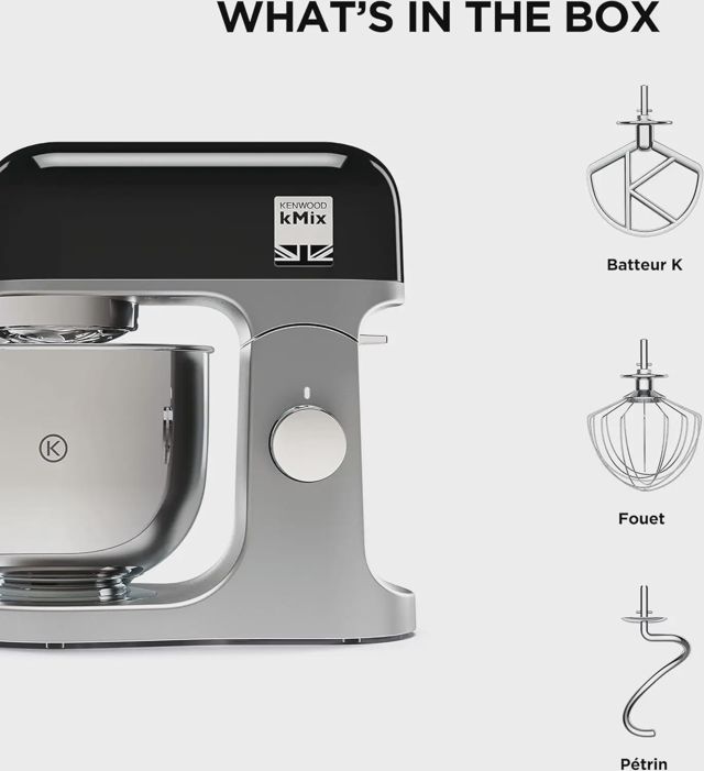 Kenwood petrin 1000w5 L KMX 750 BK