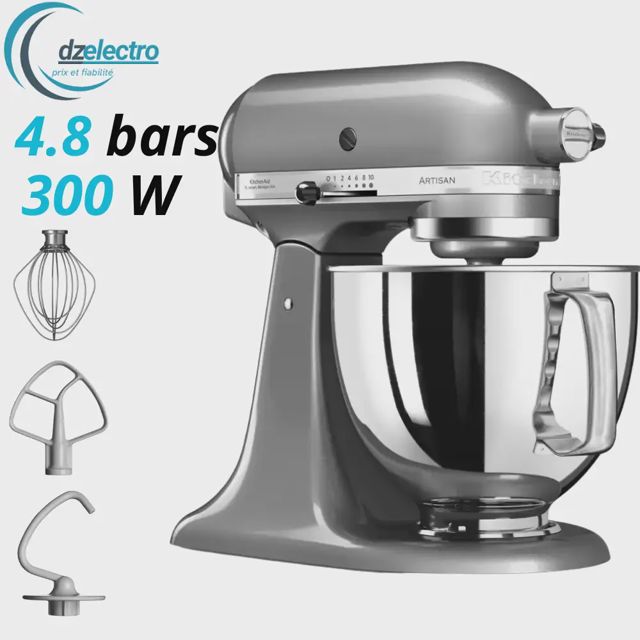 KitchenAid petrin artisan robot pâtissier 4.8L 5KSM125