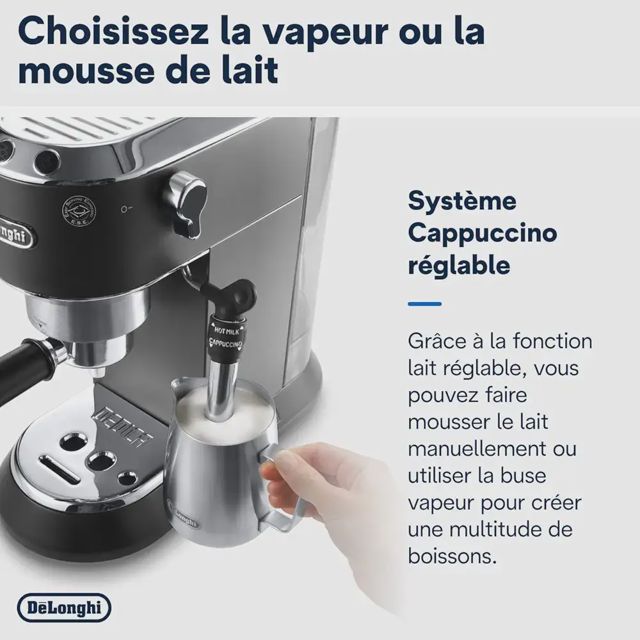 Delonghi didica style machines à café ec685.bk