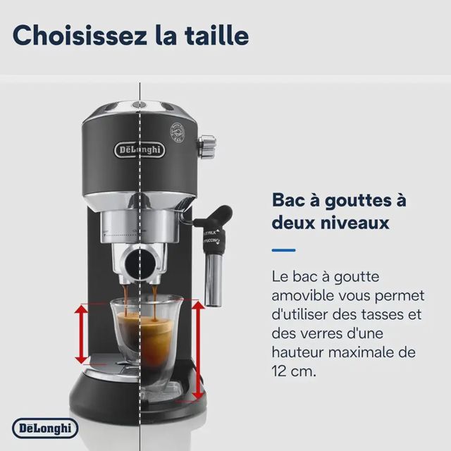 Delonghi didica style machines à café ec685.bk